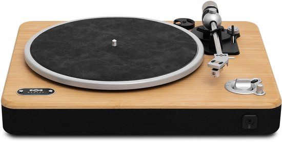 House of Marley Stir It Up 2 Bluetooth Platenspeler - LP Speler - Ingebouwde Voorversterker - Vinyl - Anti Skating - FSC goedgekeurd Bamboe hout - Audio Technica Element - Versie 2