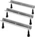 Duravit Divers poten voor bad/douchebak per 3 stuks breedte >150cm - Zilver