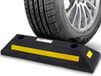 Pyle Wielstopper, Auto Stopper voor Veiligheid, Stevige Rubberen Parkeerstopper voor Auto, Bestelwagen, Vrachtwagen, Zwart