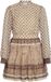 VILA VIPRAYA LYRIDA SHORT DRESS/R Dames Grijs Polyester Driekwart mouw Print