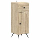 vidaXL Badkamer Opbergkast BREDA Sonoma Eiken 30 x 31 x 80 cm