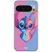 Maniacase Google Pixel 9 Pro Etui STITCH AND ANGEL BLAUW EN ROZE