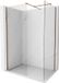 Mexen Kioto-X paroi de douche 160 x 100 cm, transparent 10 mm, or rose