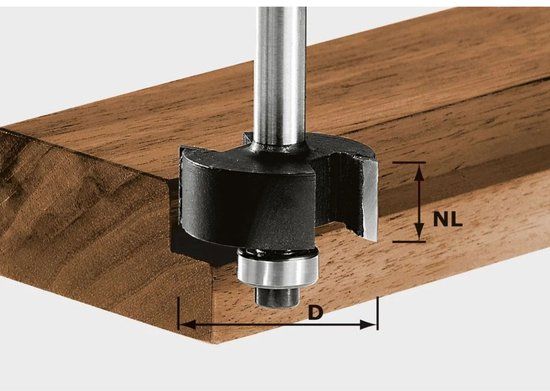 Festool HW S8 D31,7/NL 12,7 Sponningfrees HW 491022