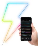 Trust GXT904 VYBZ RGB Light Rope – RGB licht slang - met App & Afstandsbediening - 5 meter - Neon LED - Led lamp - Wandlamp binnen - Game Verlichting - Amazon Alexa & Google Assistant