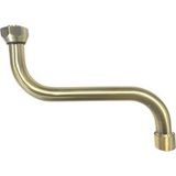 Bec en bronze de 20 cm en laiton vieilli