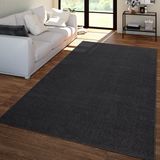 TT Home Woonkamertapijt Kurflor effen design modern en tijdloos 160 x 160 cm Rond grijs
