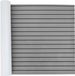 vidaXL Bootmat Gestreept Lichtgrijs en Zwart 240 x 90 cm EVA
