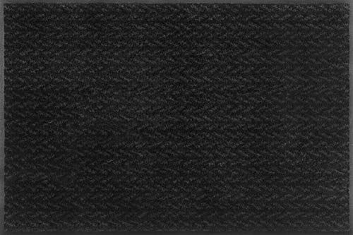 Wash+Dry Duo Charcoal deurmat - 60 x 90 cm - Zwart