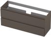 INK - Onderkast 2 Laden Greeploos Gelakt - 1200x400x520 Mm - Mat Taupe