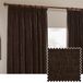 Yard Zware Chenille Velvet Potlood Plooi Gordijnen