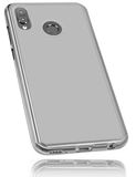 mumbi Hoes compatibel met Honor Play mobiele telefoon case telefoonhoes, transparant wit
