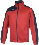 Mizuno Knit Sweatshirt Rood/Navy Unisex Maat 152