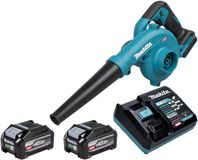 Makita UB 002 GU201 débroussailleuse sur batterie 40 V max. + 2x accu 4,0 Ah + chargeur