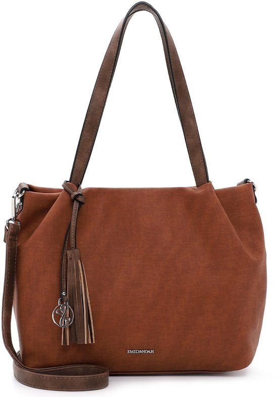 EMILY & NOAH Shopper E&N Elke (62791) - Dames handtassen - cognac 700