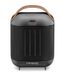 De'Longhi HFX30C18.AG - 1800W Ceramic Fan Heater - Black/Grey