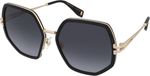 Marc Jacobs MJ 1089/S Zonnebril Dames Goudkleurig/Grijs