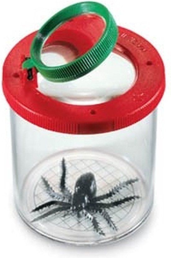 Navir Insectenpot Met Spin Junior 7,5 Cm Transparant 2-delig