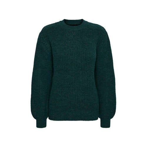 PIECES PCNANNA Wool Sweater - Green