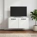Prolenta Maison Exclusive - Meuble TV mural exclusif, blanc, dimensions : 59,5 x 41 x 30 cm, fabriqué en panneaux de particules
