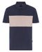 Armani Exchange Herren Poloshirt Marine/Beige XL