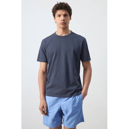 Mango Man T-shirt - donkerblauw