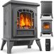 KESSER® Cheminée électrique avec radiateur soufflant et télécommande 2000W