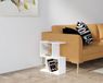 Emob Zet Bijzettafel | 100% Melamine | Wit | MDF | Hout | Kinderen | Scandinavisch & Basic | Rechthoek | 51 cm