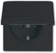 ABB Busch-Jaeger prise murale anthracite plastique IP44
