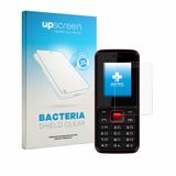 upscreen - Screenprotector voor Karbonn K19 Rock - Folie Beschermfolie transparant antibacterieel