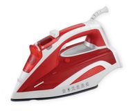 Heinner HSI-2400RD Stoomstrijkijzer - 2400W - Keramische Zoolplaat - Rood/Wit