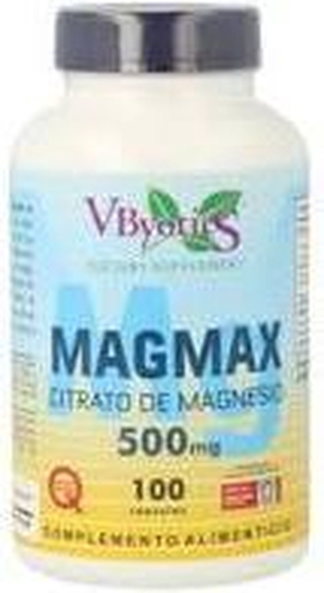 V.BYOTIC Magmax Magnesio Citrato 500 Mg 100 Capsulas