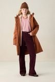 Sissy-Boy - Donkeroranje parka - Vrouwen - Maat M - Winter - Casual