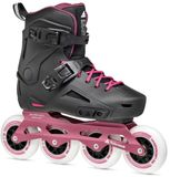 LIGHTNING Rollerblade Lightning 90 Skates Dames Zwart - Roze Maat 39