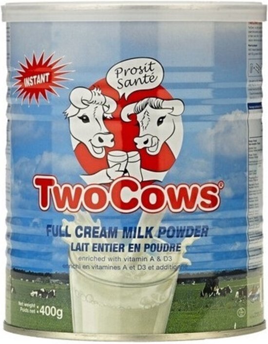 Two Cows Instant Melkpoeder 900 gr