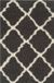 Safavieh Dallas Shag Collection SGD257 Vloerkleed, Donkergrijs & Ivoor, 122 x 183 cm