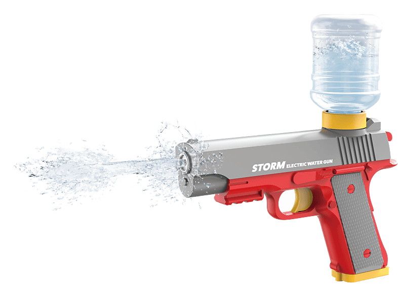 Pirox Toys Elektrisch Waterpistool: Storm - Rood