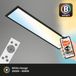 Briloner PIATTO S - panneau LED - 28W - 3000 lm - CCT - dimmable - commande intelligente - 100x25 cm