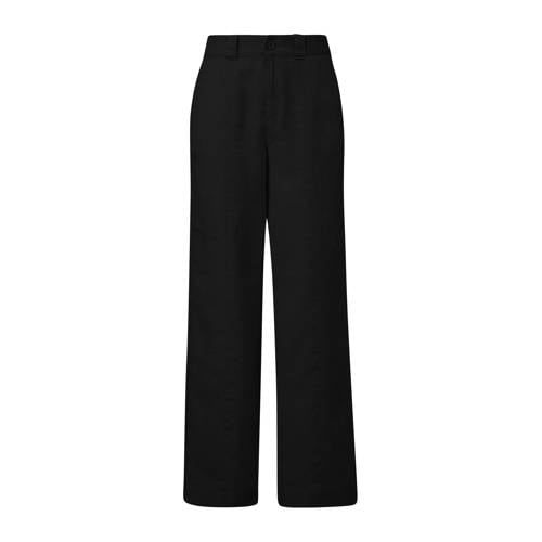 s.Oliver High Waist Straight Fit Pant - Black