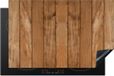 Merkloos KitchenYeah® Inductie beschermer 81x52 cm - Houtmotief - Planken - Industrieel - Inductiebeschermer