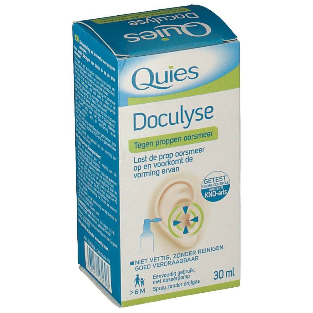 Quies Doculyse Ooroplossing 30 ml spray