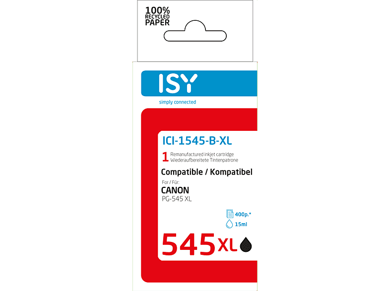ISY Canon Pg 545xl Black