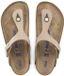 Birkenstock Gizeh 1018999 Soft Footbed Nubuk Leather Regular Beige Dames Teenslipper Maat 38
