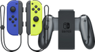 Nintendo Switch Joy-Con set Blauw/Neon Geel + Charge Grip