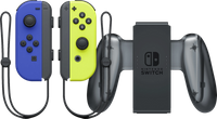 Nintendo Switch Joy-Con set Blauw/Neon Geel + Charge Grip