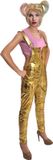 Ciao S.r.l. Harley Quinn Dames Verkleedpak Goud Maat S