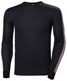 Helly Hansen Lifa Stripe Crew Lange Mouwen Basislaag Blauw S Man