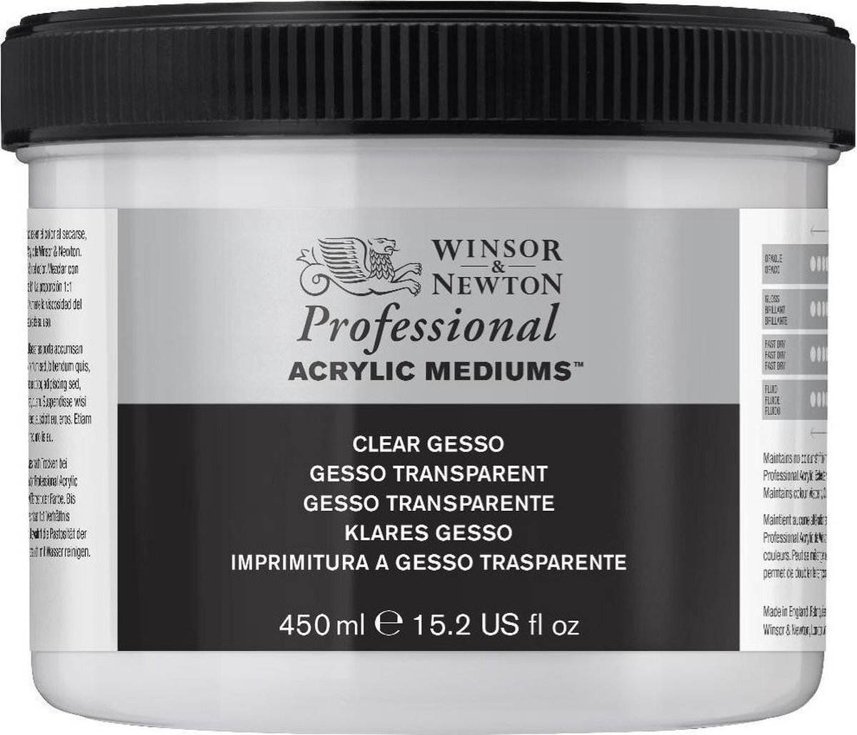 Winsor & Newton Professional Clear Gesso 946 ml