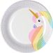 Borden Unicorn carton Ø23cm 10 pièces