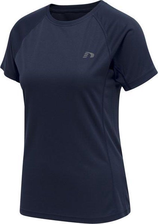 Newline Core Running Shirt Dames - donkerblauw - maat M
